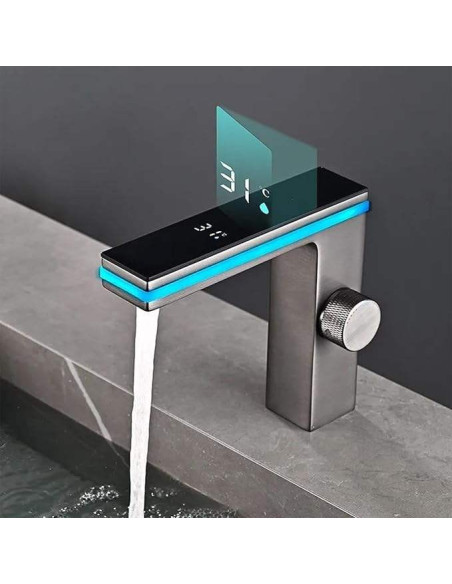 LAVATORIO MONOCOMANDO CON DISPLAY DALLAS